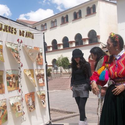 Campaña desde la creación artística contra el machismo Valle del Cuzco, Perú.