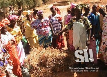 Capacitación a las mujeres en técnicas agroecológicas, Kebemer.