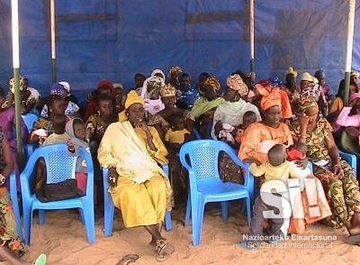 Formación en dinámicas organizacionales para las mujeres de Fordiokh, en Thieppe.