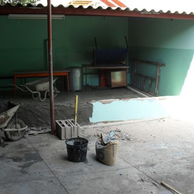 Rehabilitación del edificio que alberga el orfanato público «1º de Maio» de Maputo.