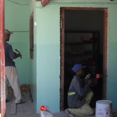 Rehabilitación del edificio que alberga el orfanato público «1º de Maio» de Maputo.