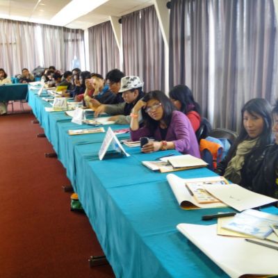 El Concejo de Juventud y organizaciones juveniles de El Alto, elaborando una Carta Orgánica Municipal en defensa de los derechos sexuales y reproductivos.