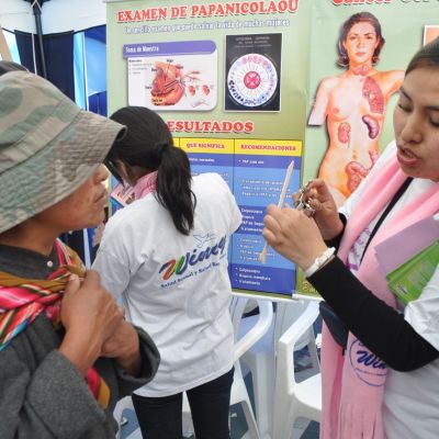 Trabajo en Derechos Sexuales y Reproductivos con mujeres de La Paz.