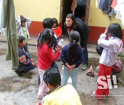 Atención en círculos pedagógicos a las y los niños del Albergue (Quetzaltenango).