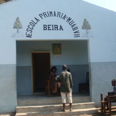 Escuela de primaria de Muabvi, Mozambique