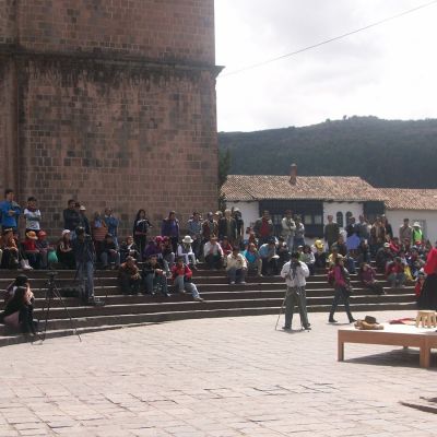 Campaña desde la creación artística contra el machismo Valle del Cuzco, Perú.