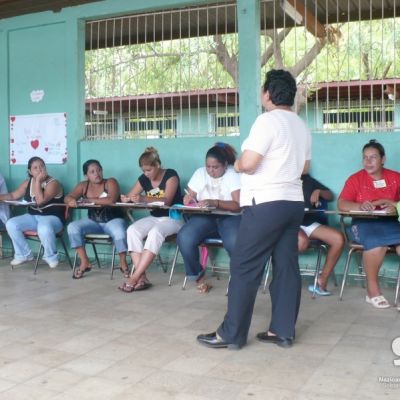 Talleres con las madres y padres de menores víctimas de violencia sexual.