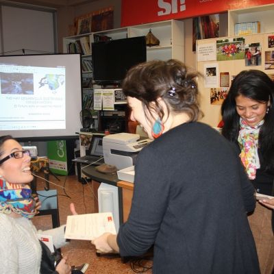 Entrega de diplomas del curso.