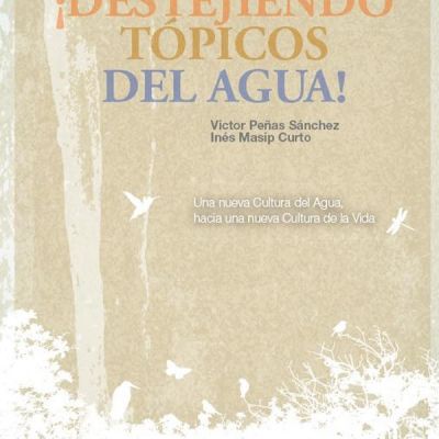 Portada del libro Destejiendo tópicos del Agua.