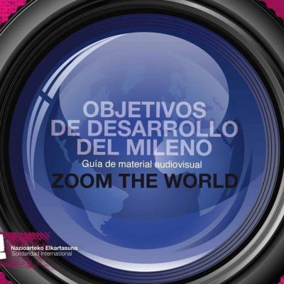 Portada de Guía de material audiovisual sobre los Objetivos de Desarrollo del Milenio.