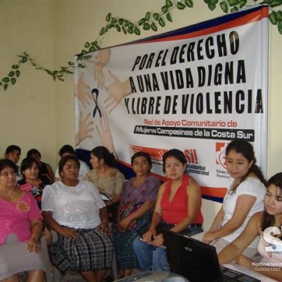Rodaje del DVD El Agua, un derecho humano.