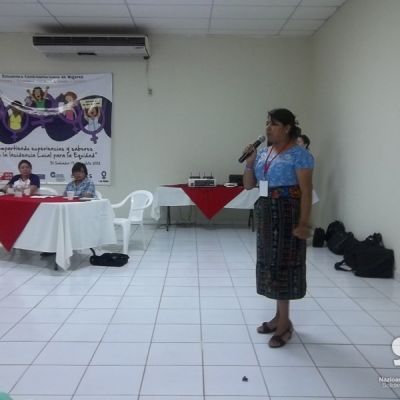 Encuentro centroamericano de mujeres.