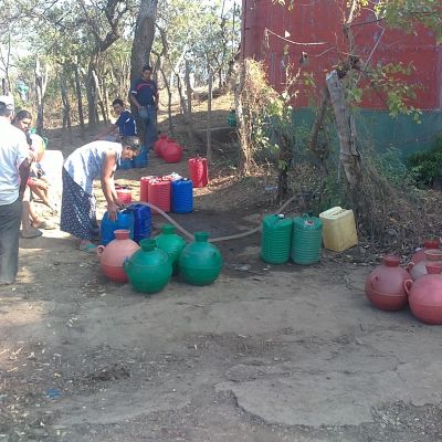 DISTRIBUCION DE AGUA SAN FELIPE.