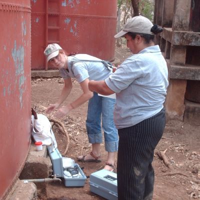 Muestreo del agua