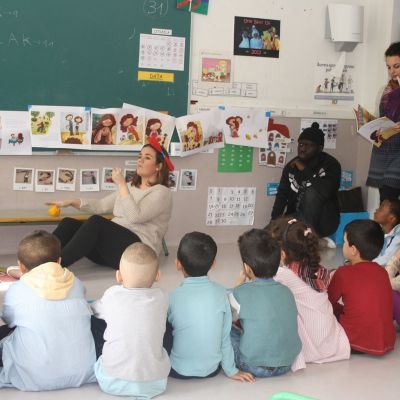 Dinamización de Aprendiendo la Diversidad en centro escolar de Bizkaia.