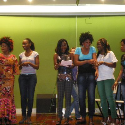 . Concierto de mujeres en el marco de la campaña África en Colores.